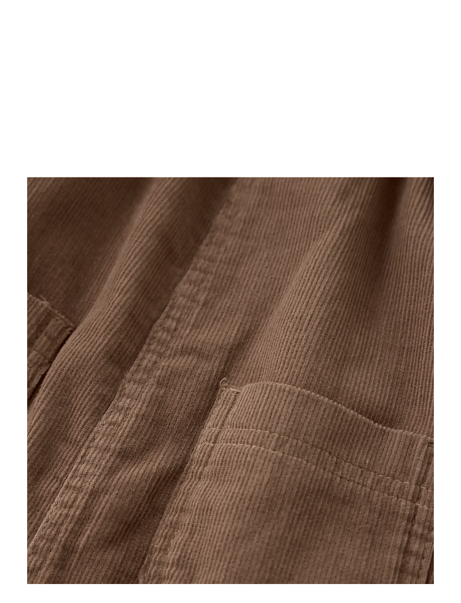 Minymo - Overall Corduroy w. Lining - talvepüksid - caribou - 2