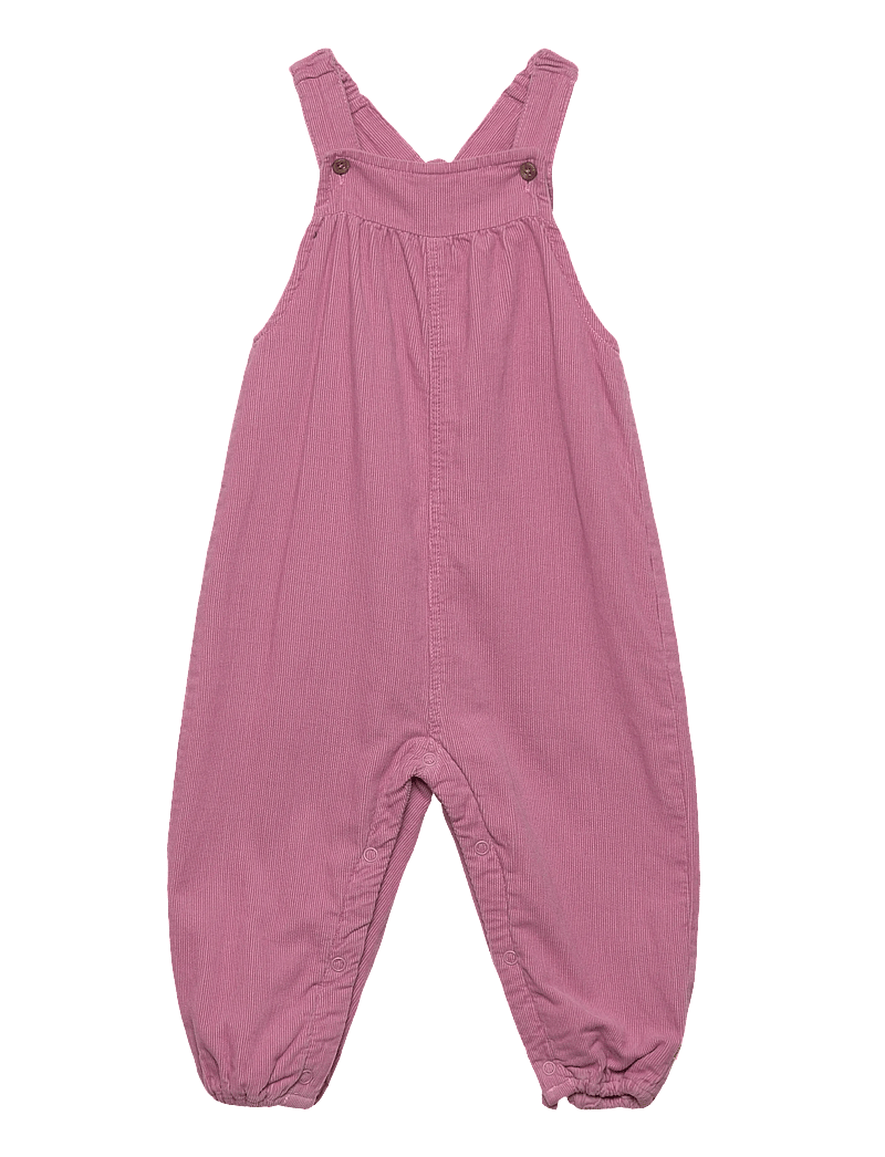 Minymo - Overall Corduroy w. Lining - vinterbukser - mauve orchid - 0