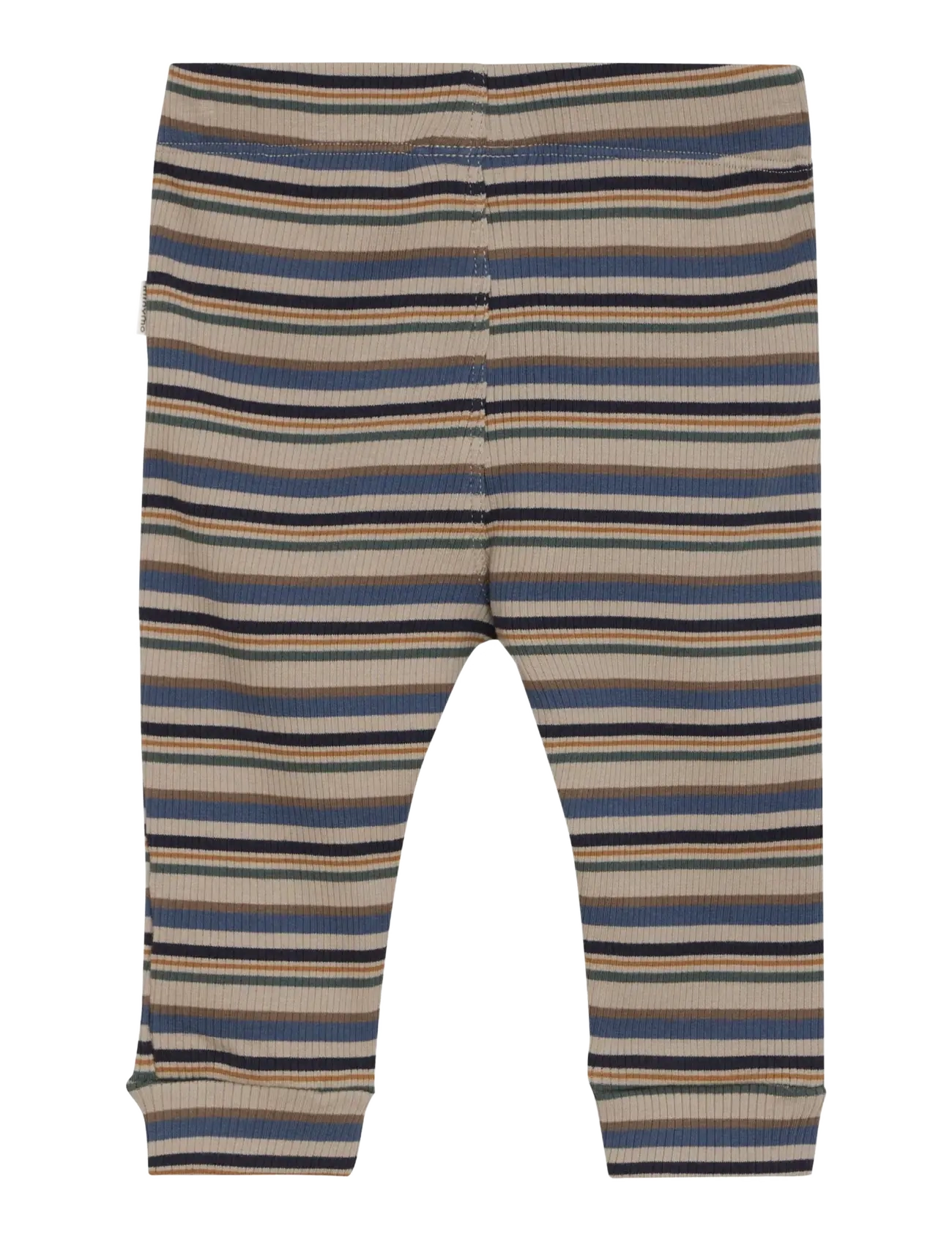 Minymo - Pants Y/D Rib - byxor - china blue - 1