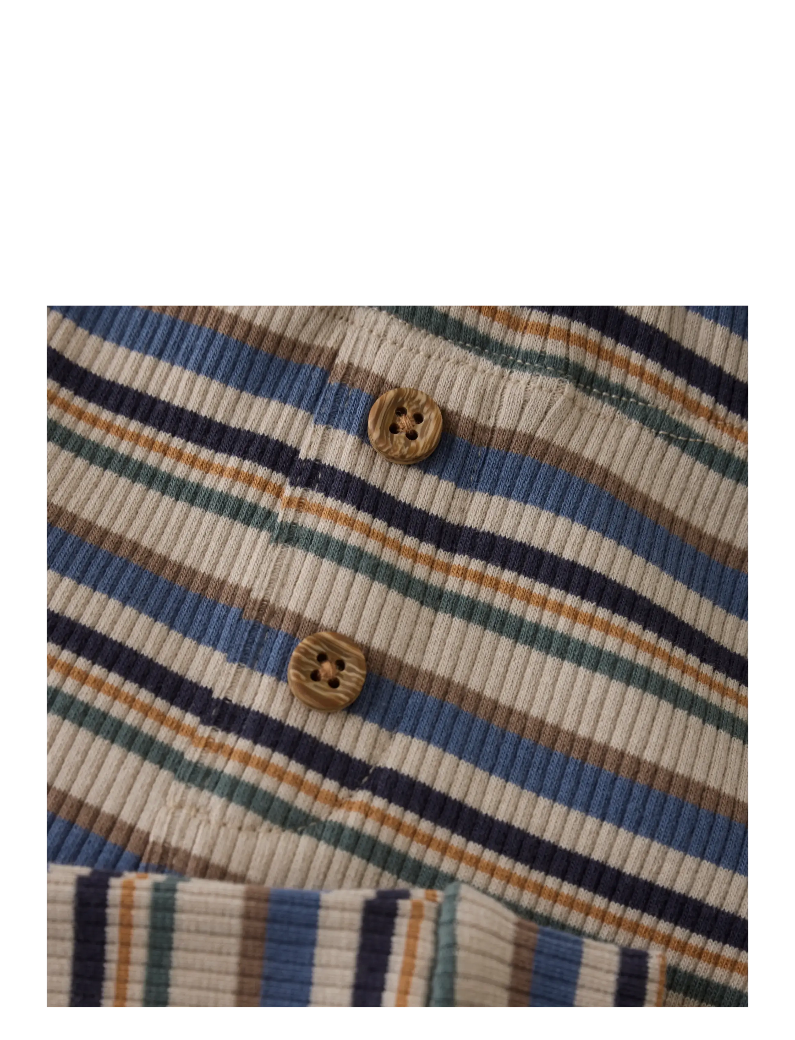 Minymo - Pants Y/D Rib - byxor - china blue - 2