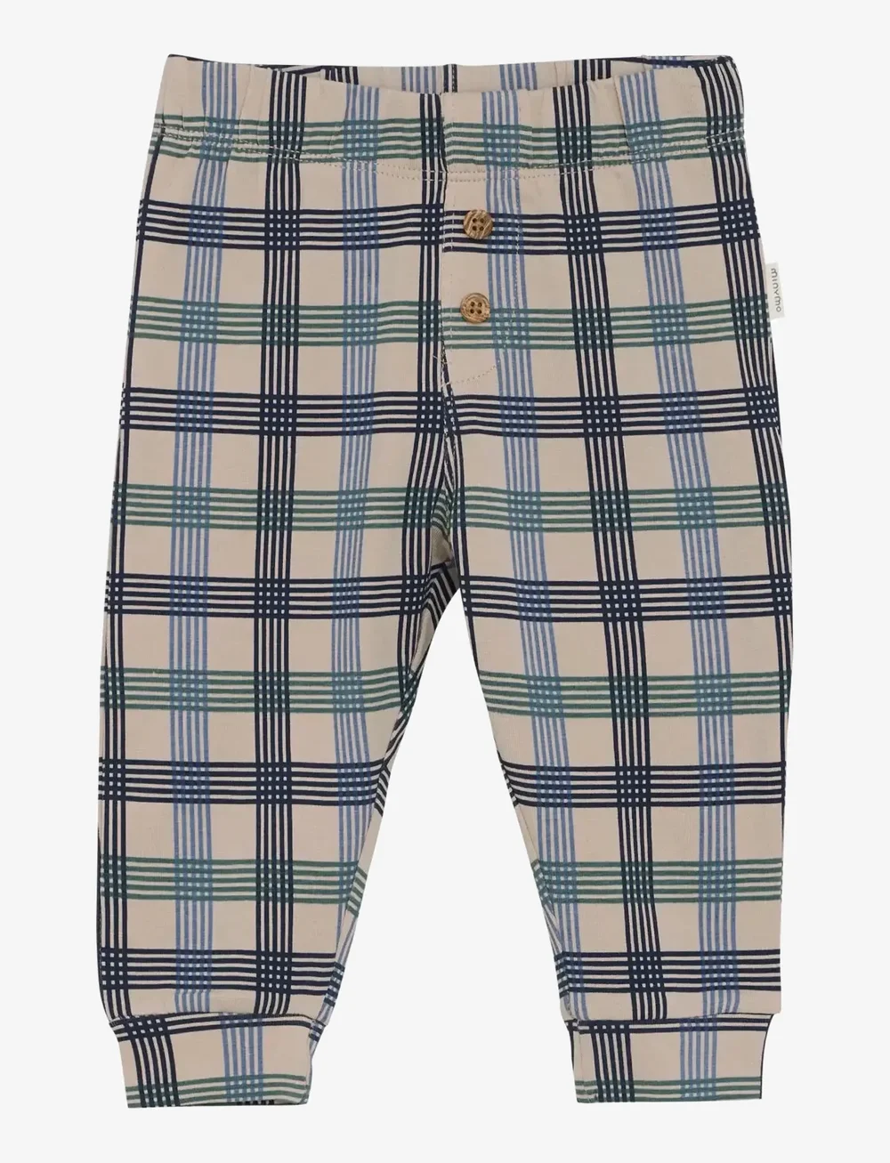 Minymo - Pants AOP - sweatpants - oxford tan - 0