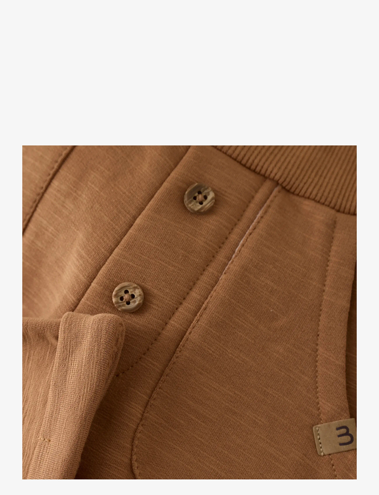 Minymo - Pants Sweat - herbstliche kleidung - brown sugar - 2