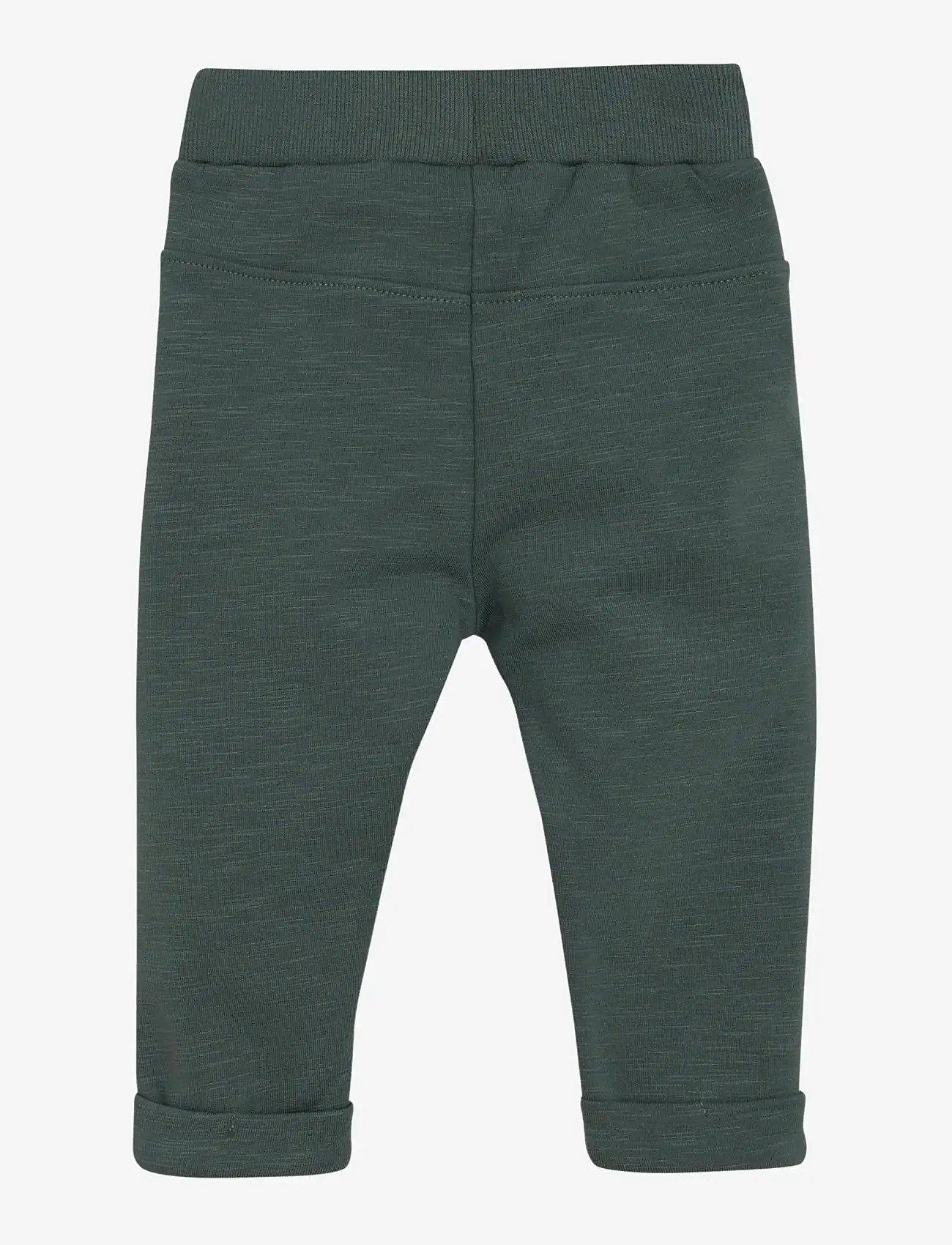 Minymo - Pants Sweat - efterårstøj - dark forest - 1