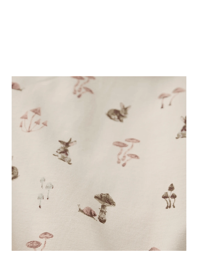 Minymo - Body LS AOP - långärmade bodysuits - sandshell - 2