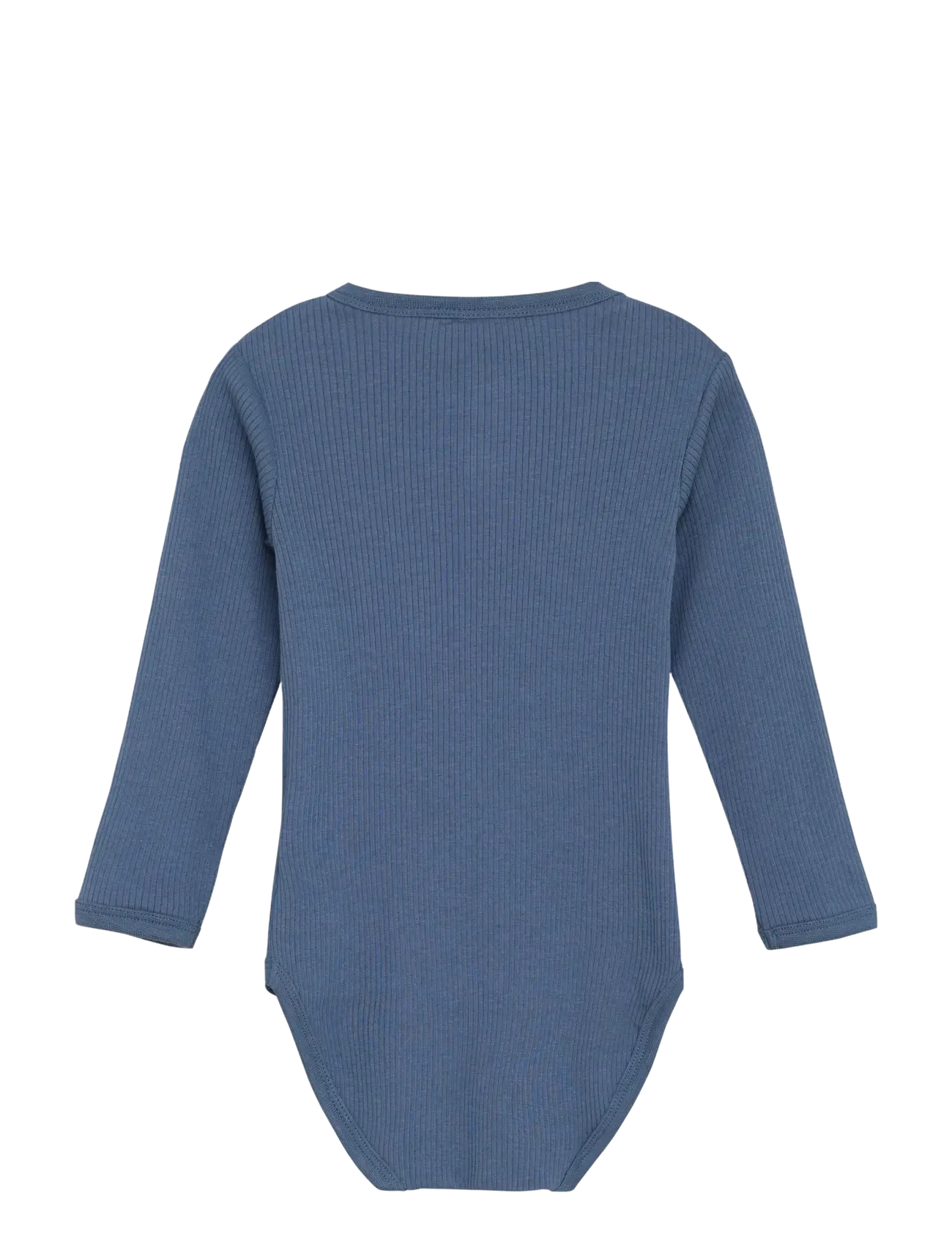 Minymo - Body LS Rib - langerma - china blue - 1