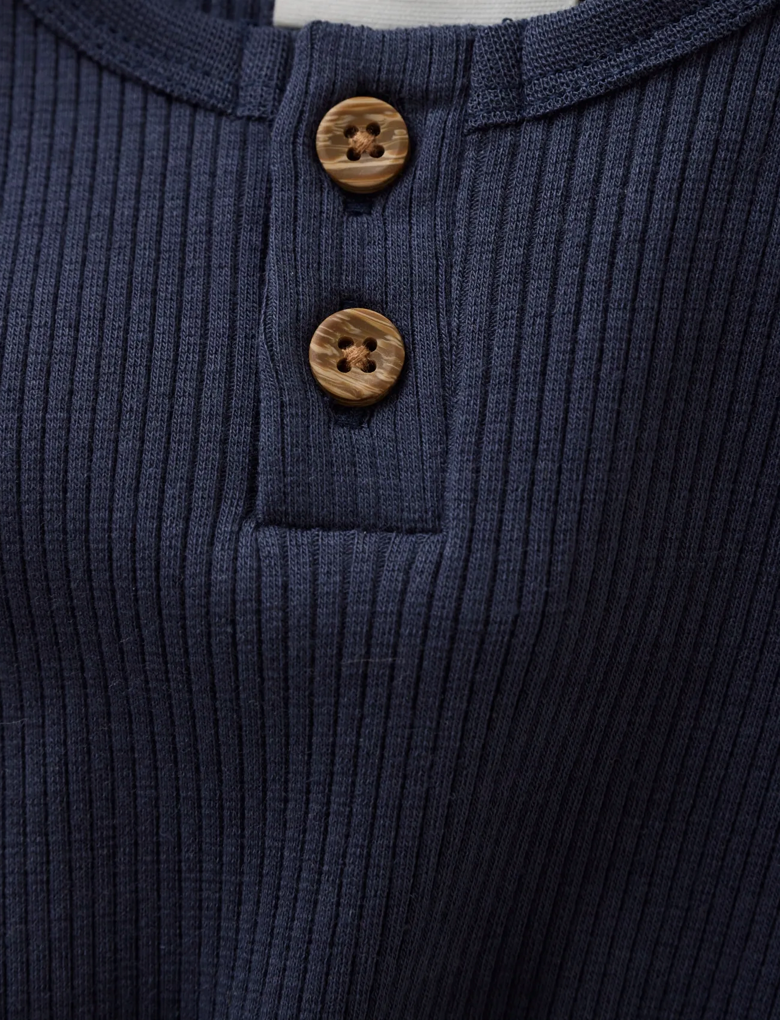 Minymo - Body LS Rib - langærmede - parisian night - 2