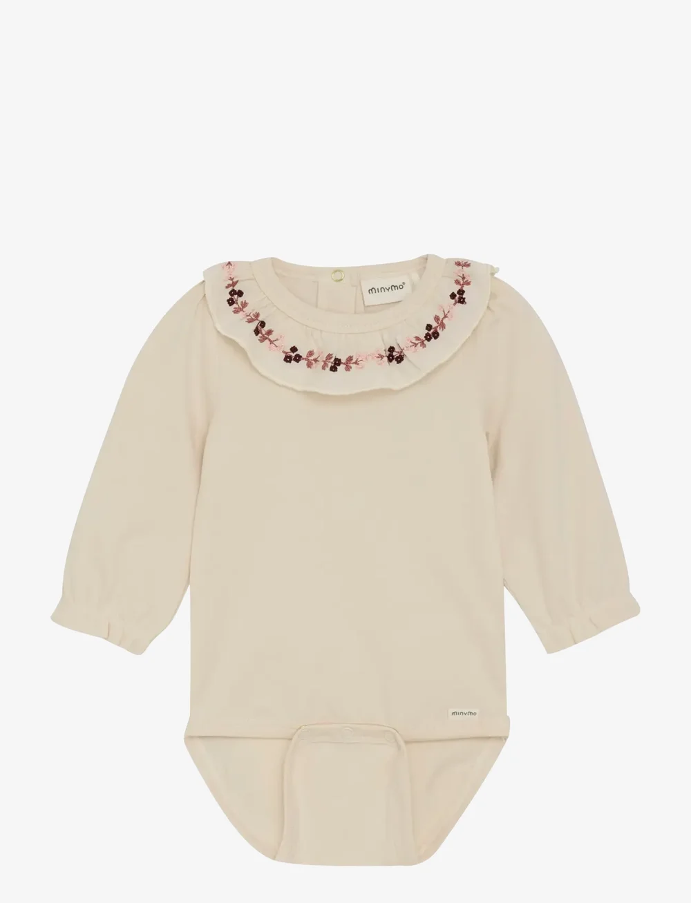 Minymo - Body LS - langärmelig - sandshell - 0