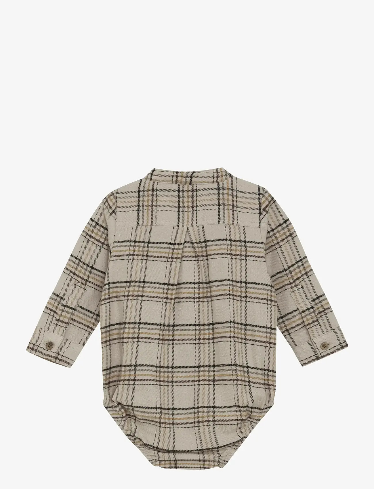 Minymo - Body LS Check - oxford tan - 1