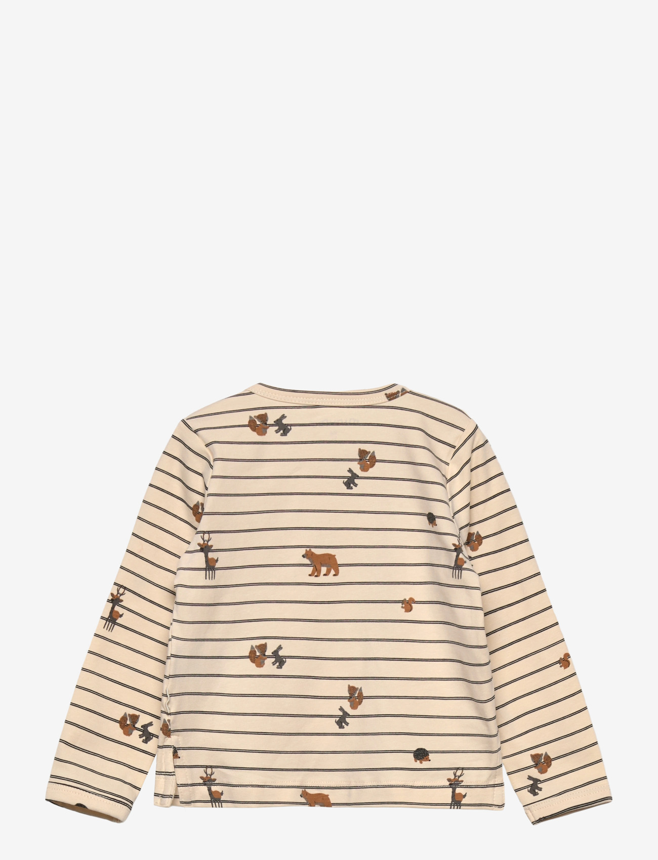 Minymo - T-shirt LS AOP - langärmelig - sandshell - 1