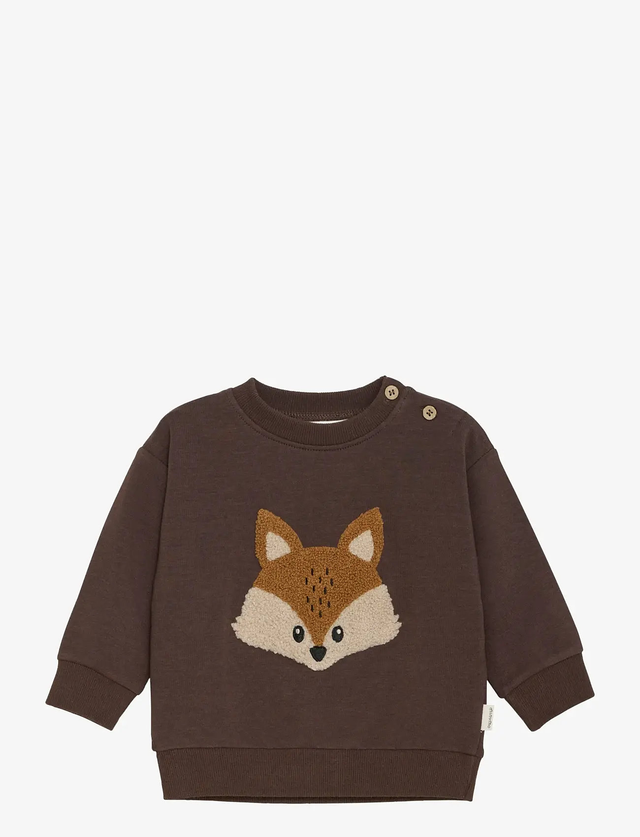 Minymo - Sweatshirt LS - odzież - bracken - 1