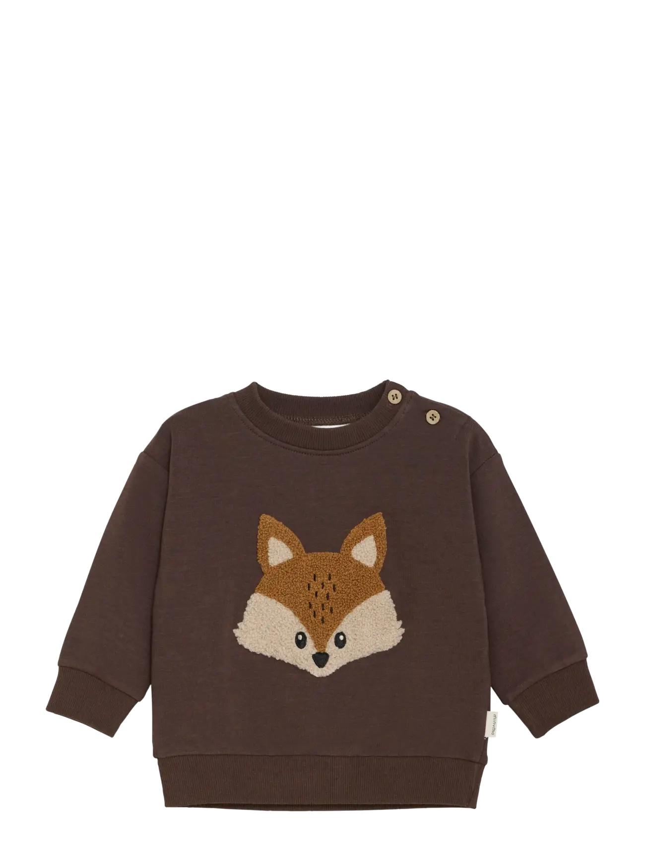 Minymo Sweatshirt LS - Baby 0-2 år - BRACKEN / brown