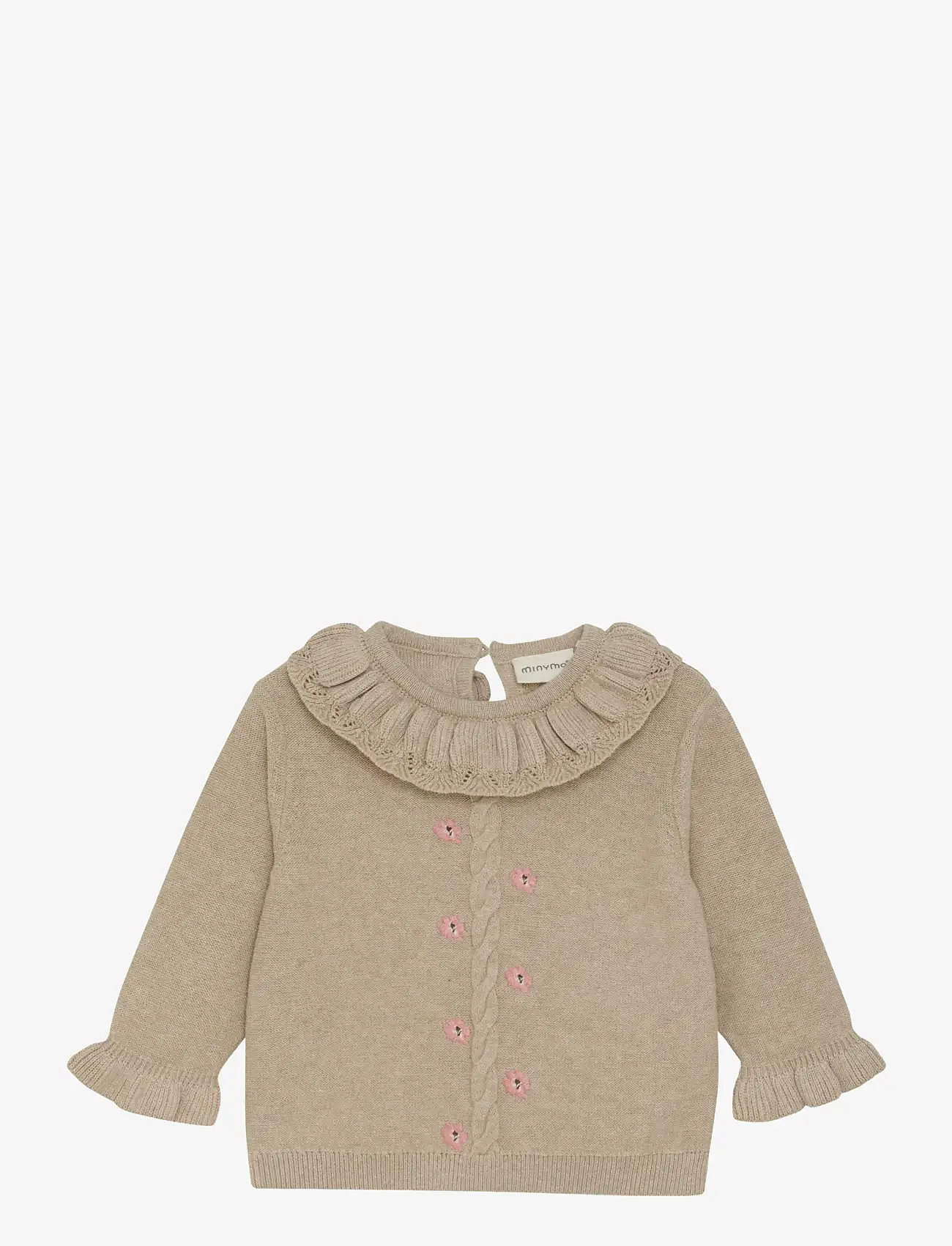 Minymo - Pullover Knit - herbstliche kleidung - beige melange - 0