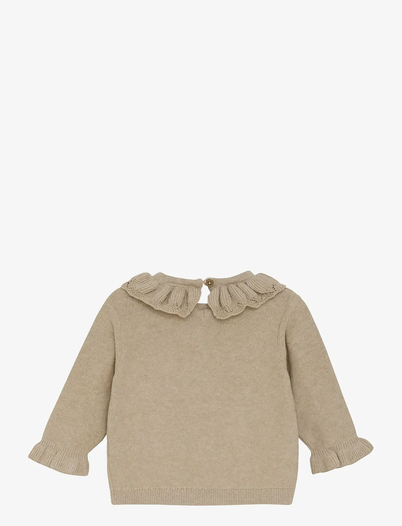 Minymo - Pullover Knit - herbstliche kleidung - beige melange - 1