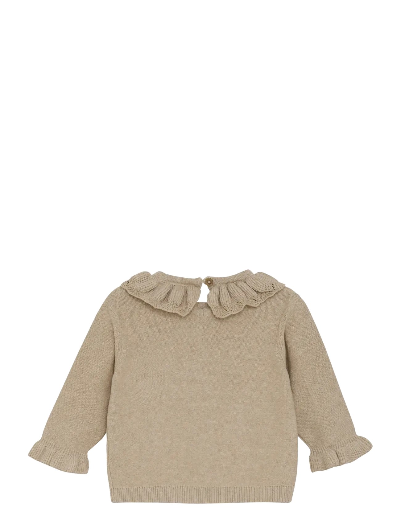 Minymo - Pullover Knit - tröjor - beige melange - 1