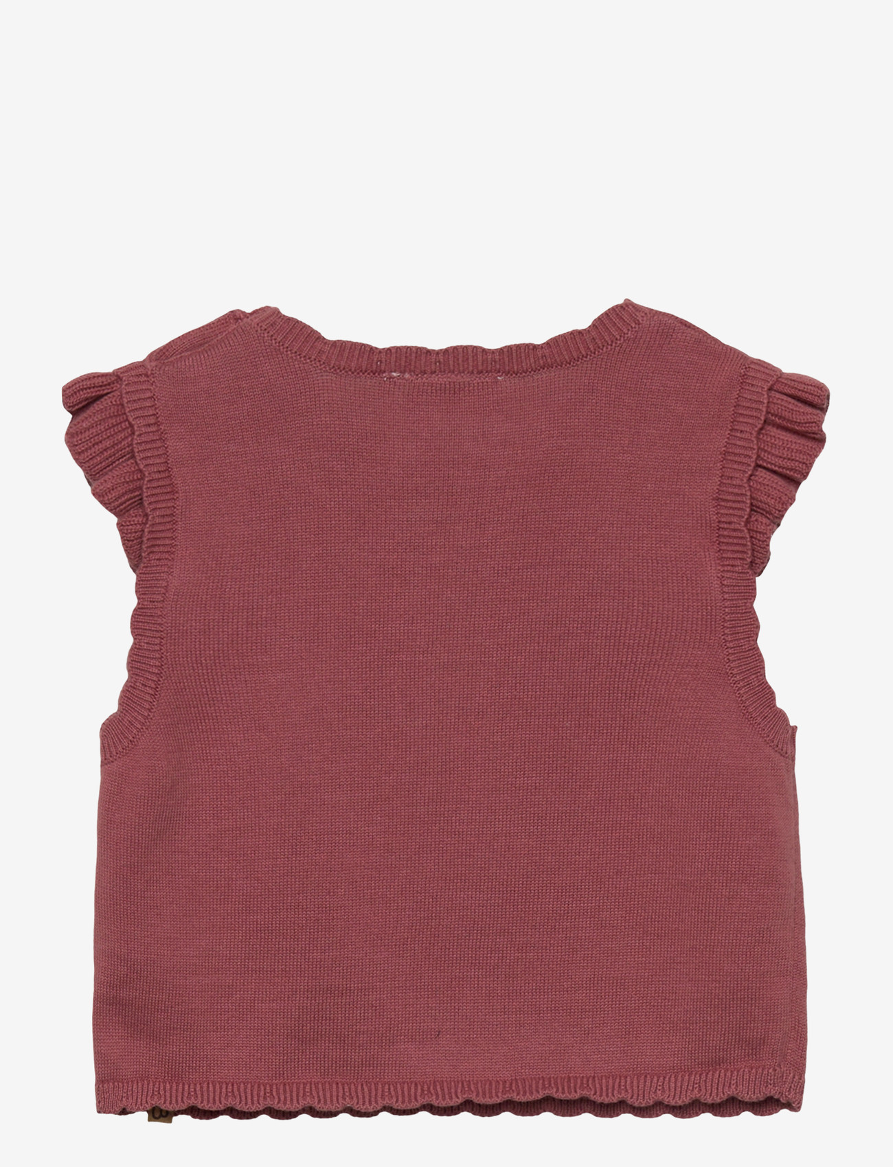 Minymo - Vest Knit - withered rose - 1
