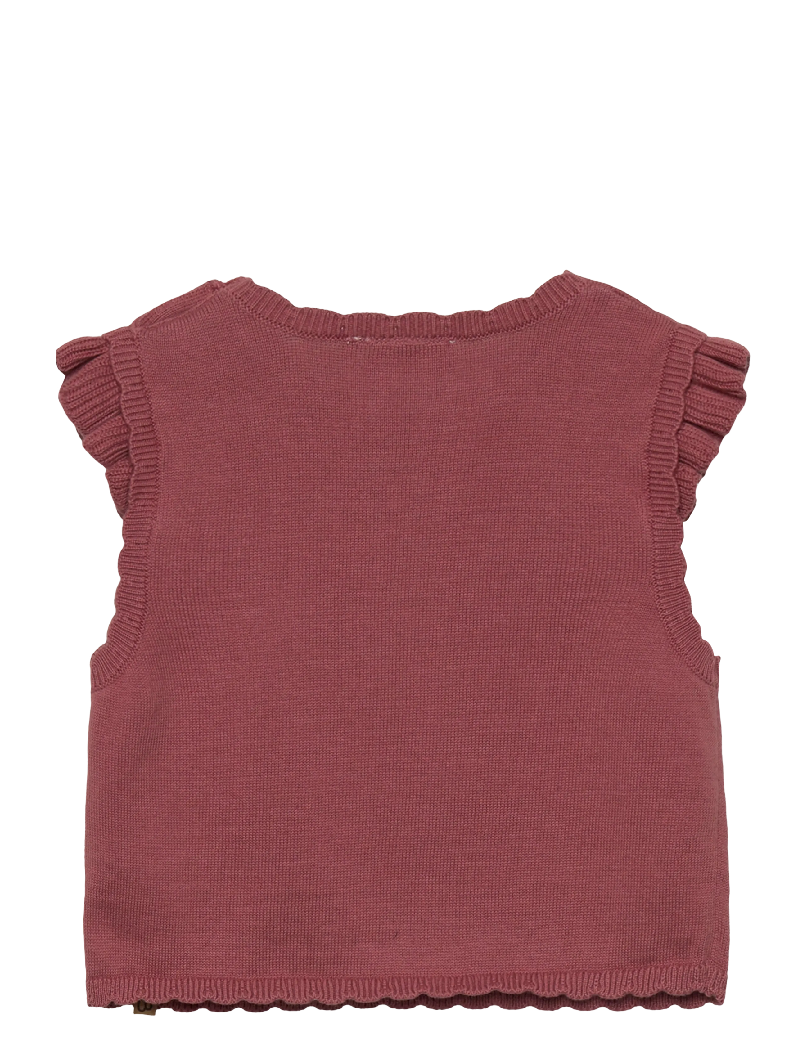 Minymo - Vest Knit - withered rose - 1