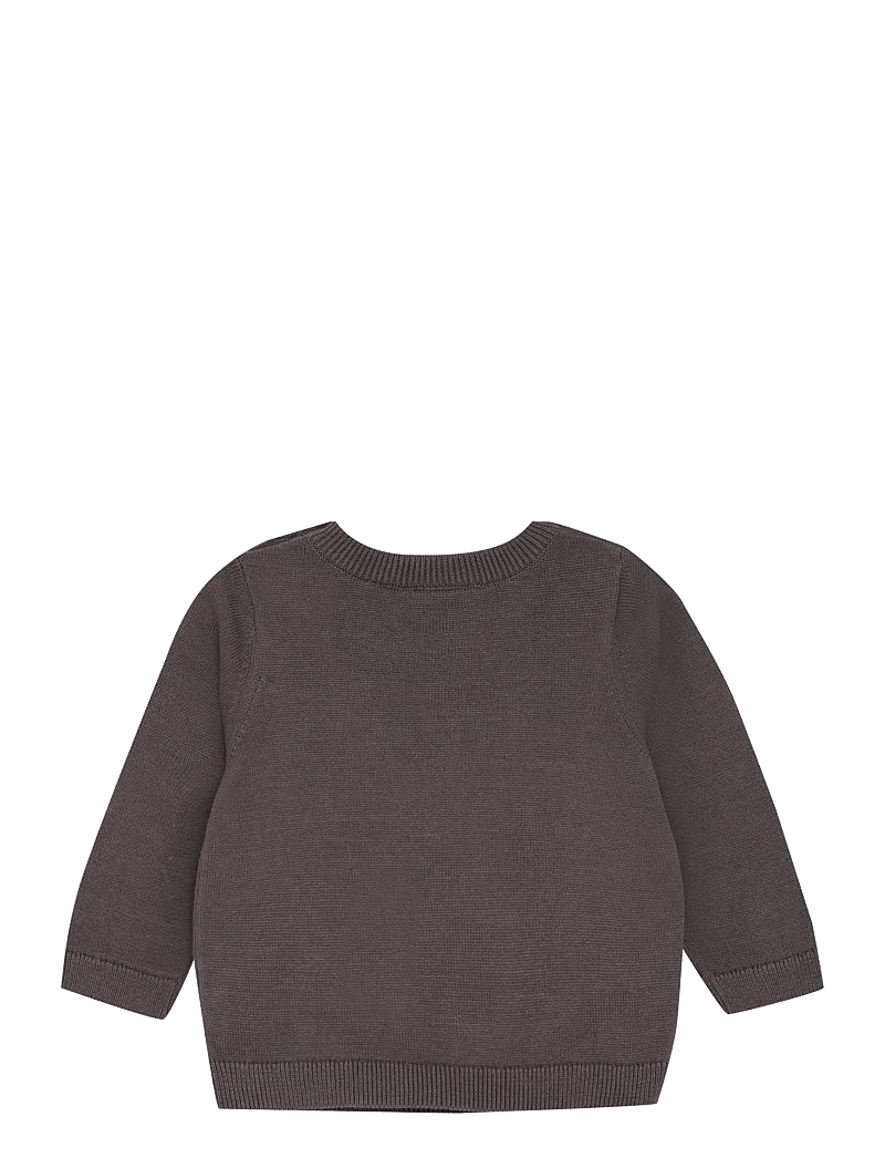 Minymo - Pullover Knit - peysur - dark gull grey - 1