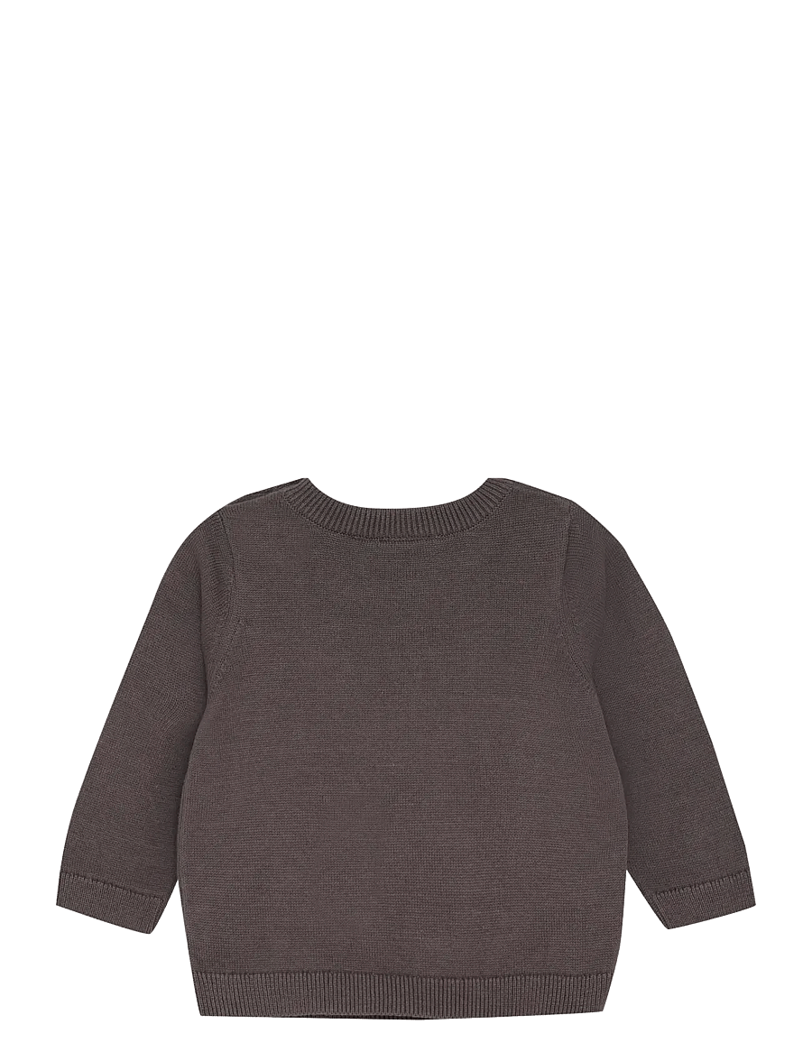 Minymo - Pullover Knit - jumpers - dark gull grey - 1