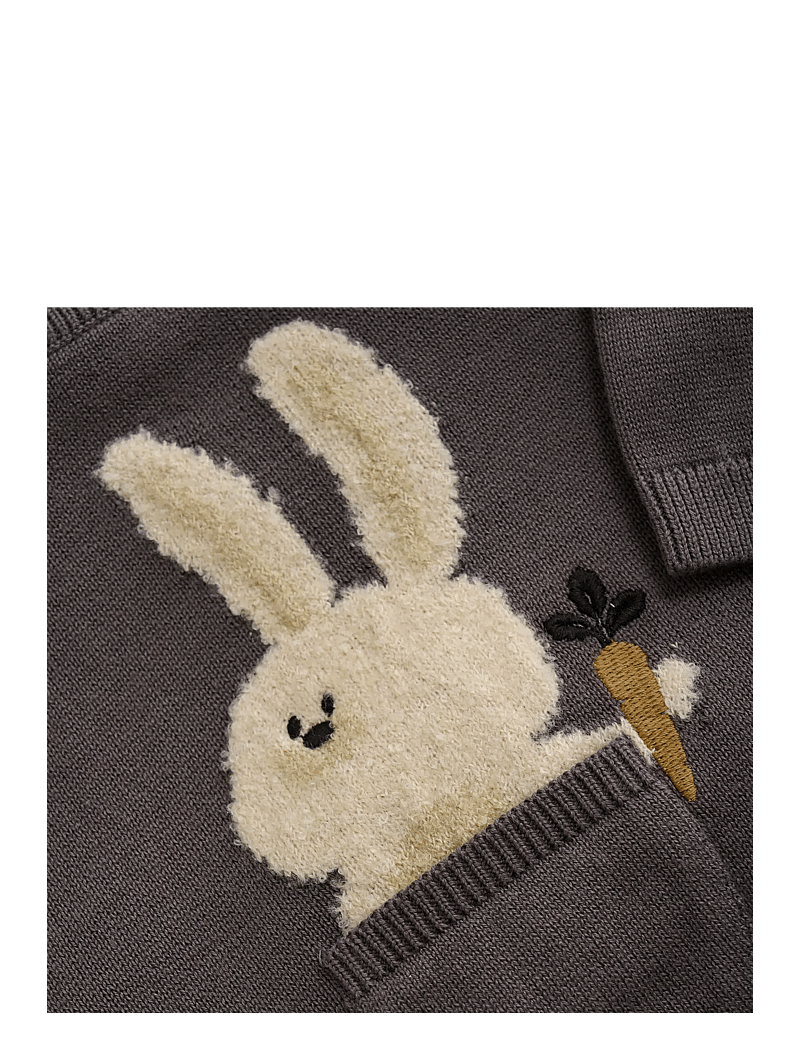 Minymo - Pullover Knit - peysur - dark gull grey - 2