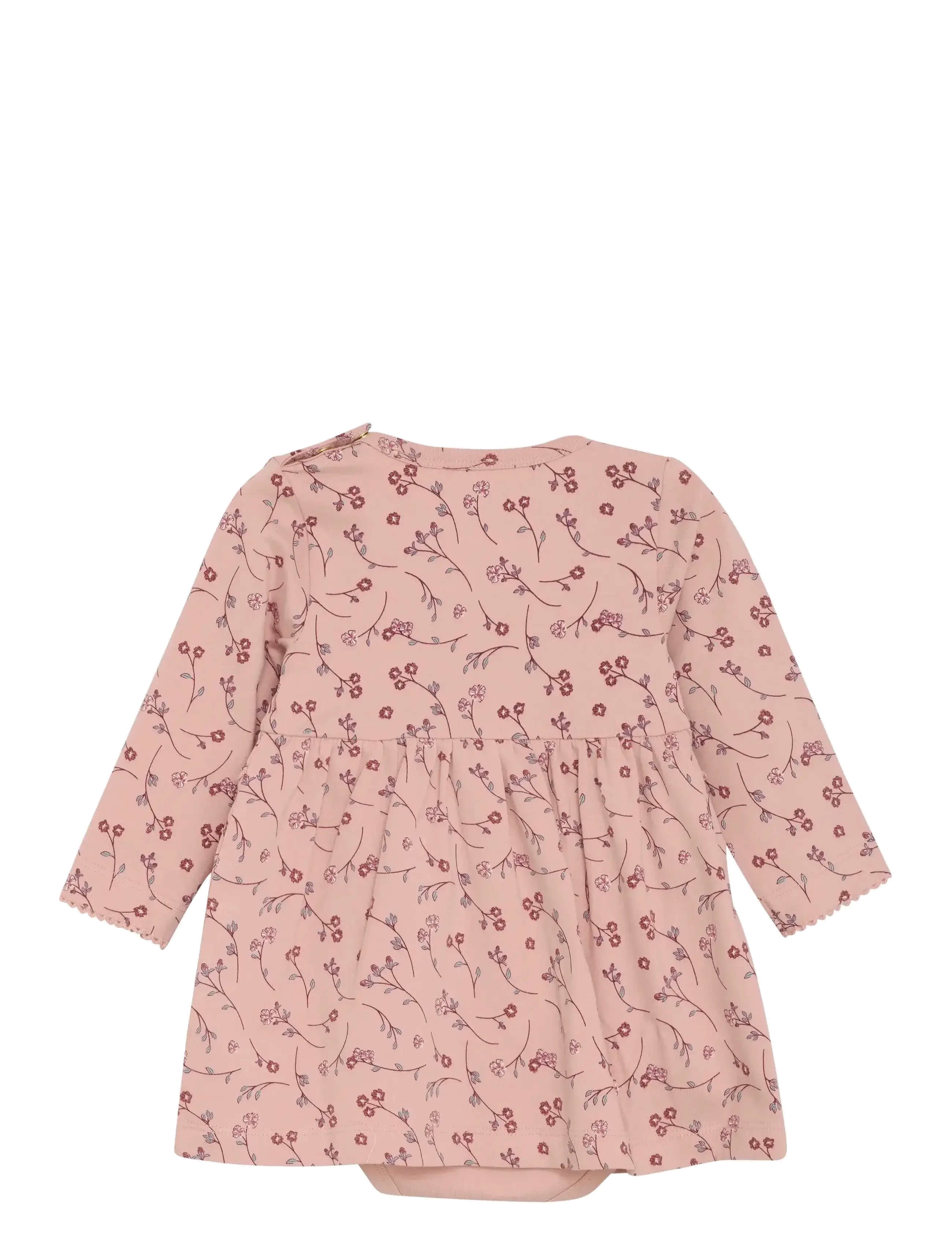 Minymo - Dress LS AOP - misty rose - 2