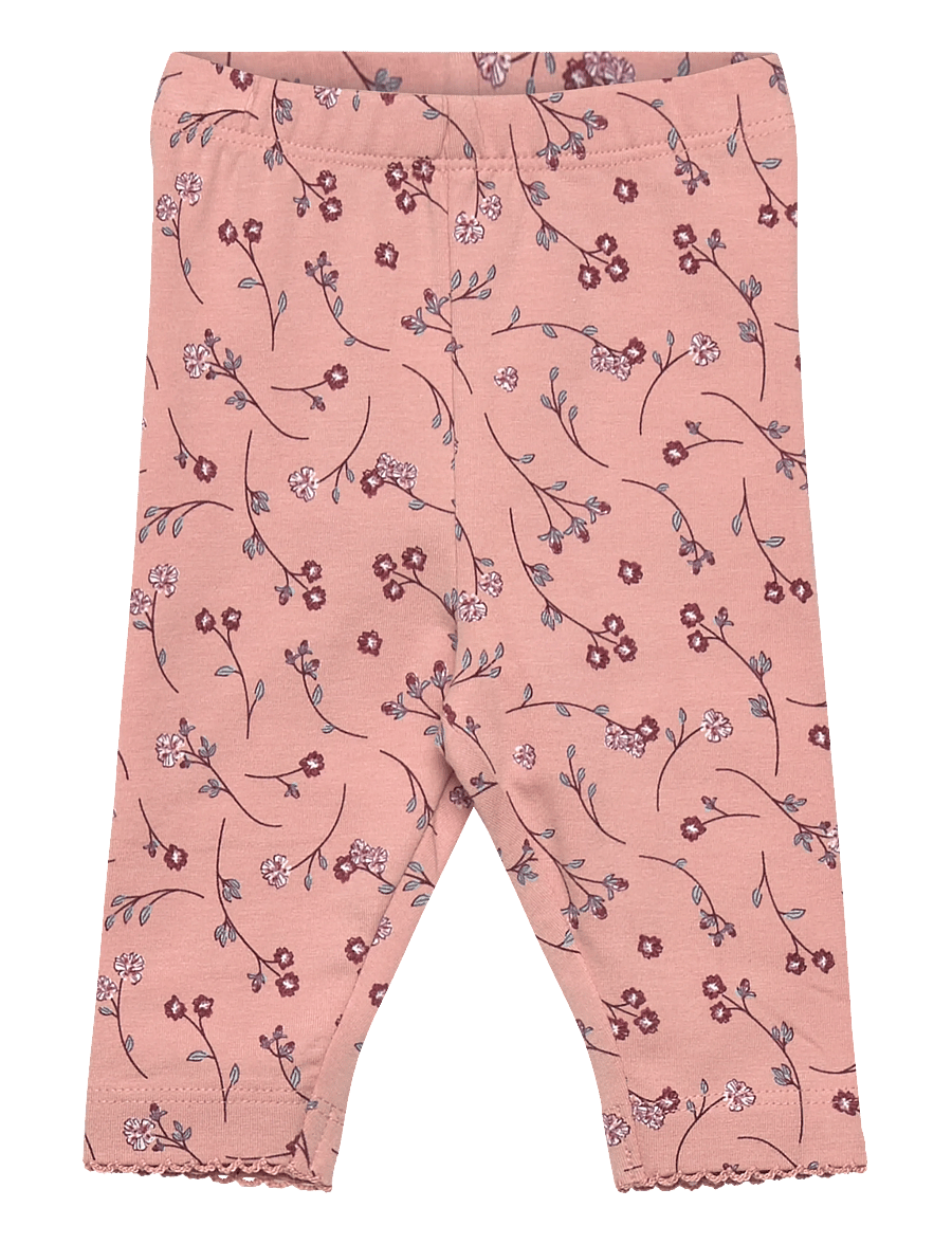 Minymo - Leggins AOP - leggings - misty rose - 0