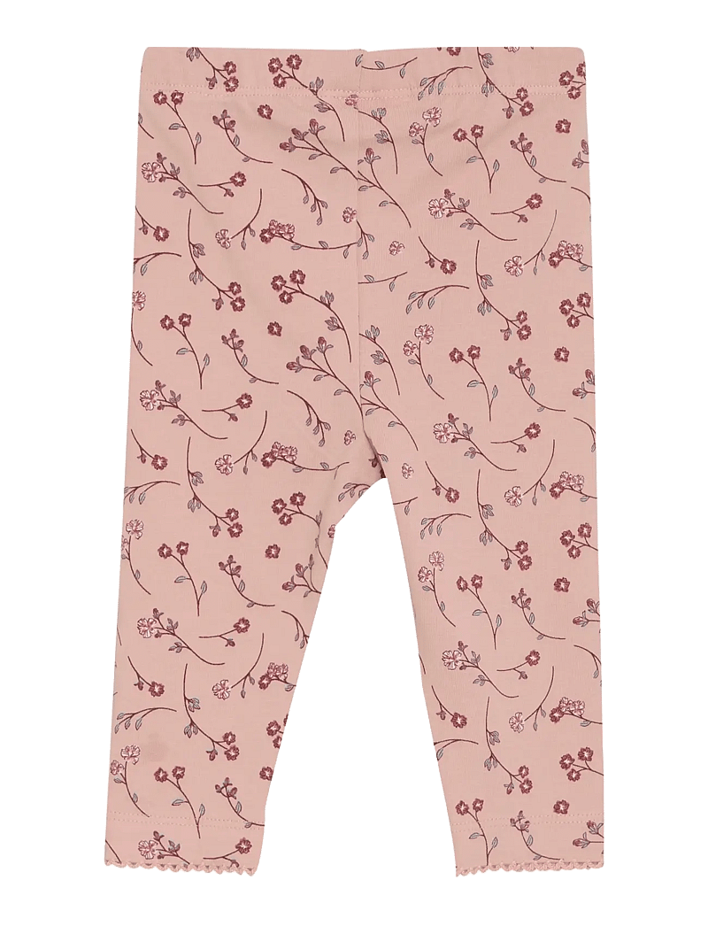 Minymo - Leggins AOP - leggings - misty rose - 1