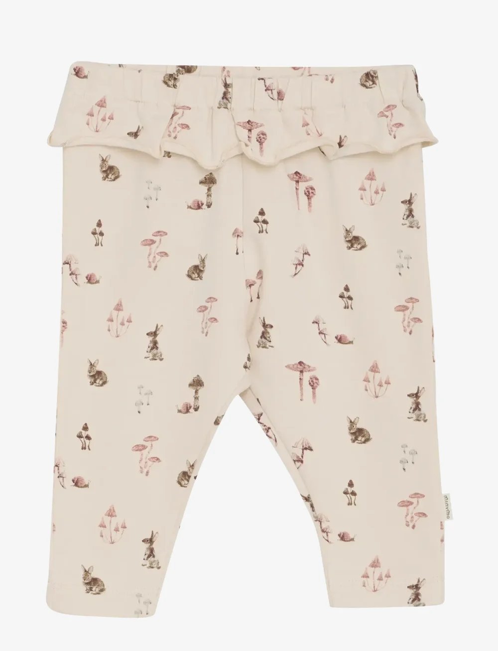 Minymo - Pants AOP - babyhosen - sandshell - 1