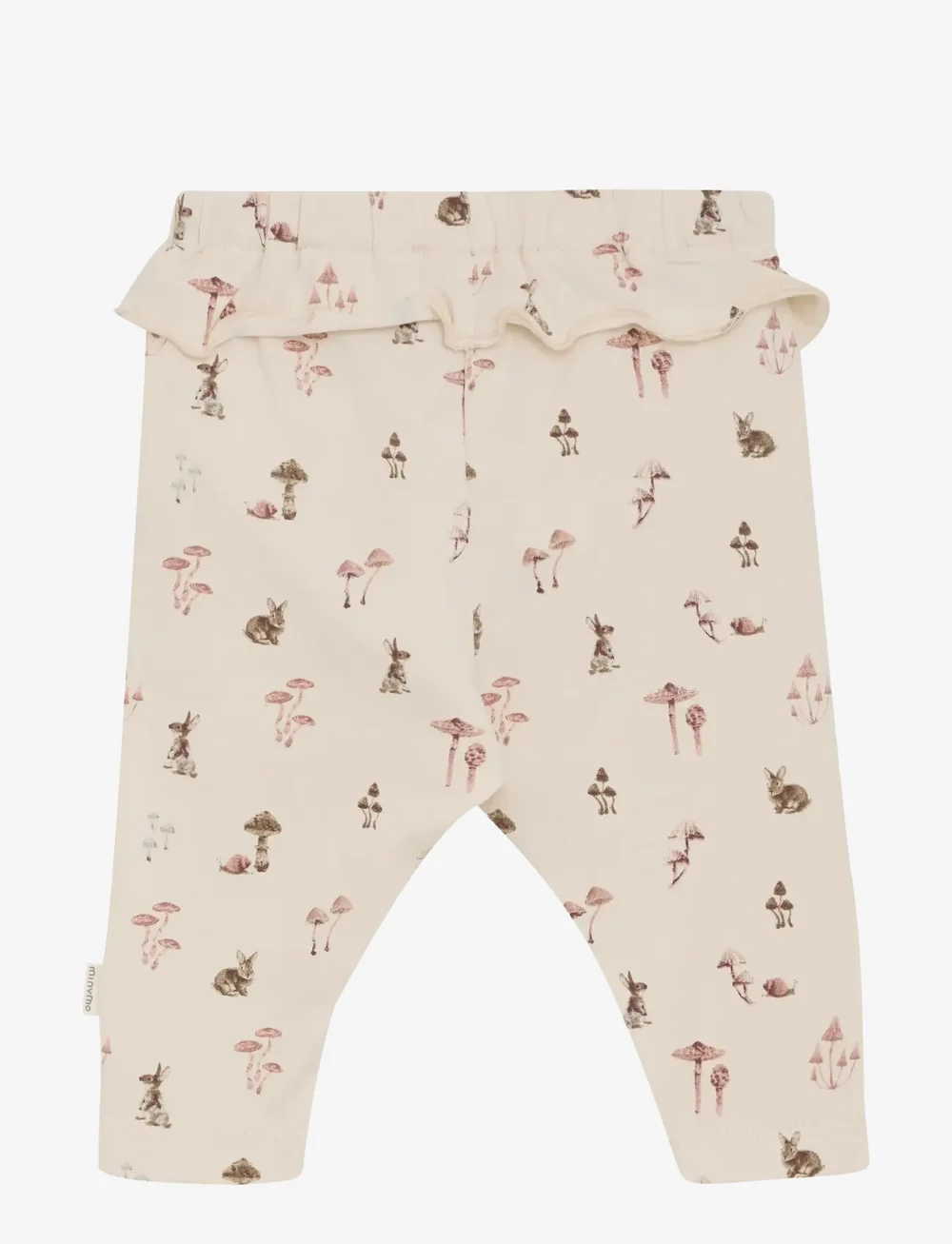 Minymo - Pants AOP - babyhosen - sandshell - 2