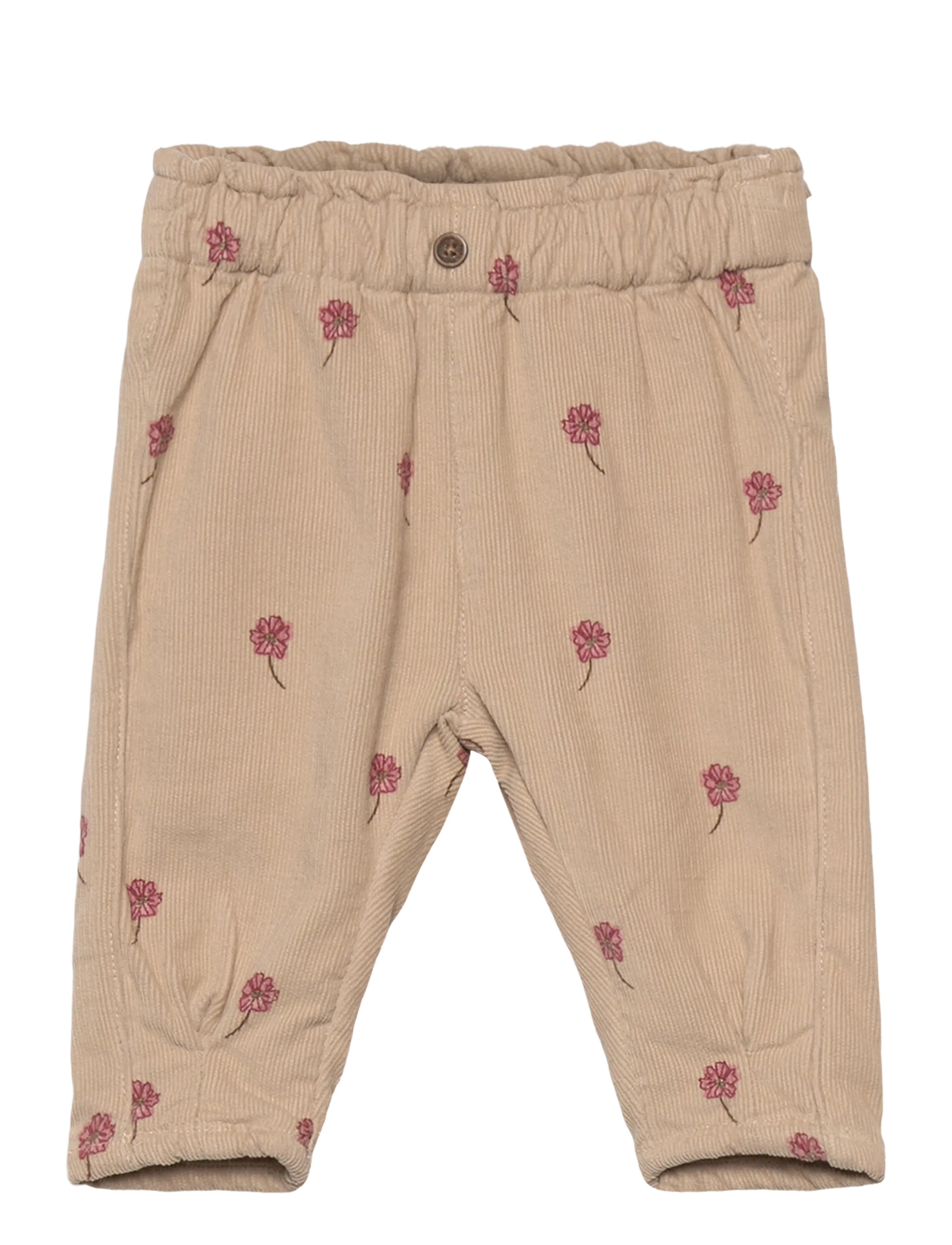 Minymo Pants Corduroy w. Lining - Bukser - OXFORD TAN / beige
