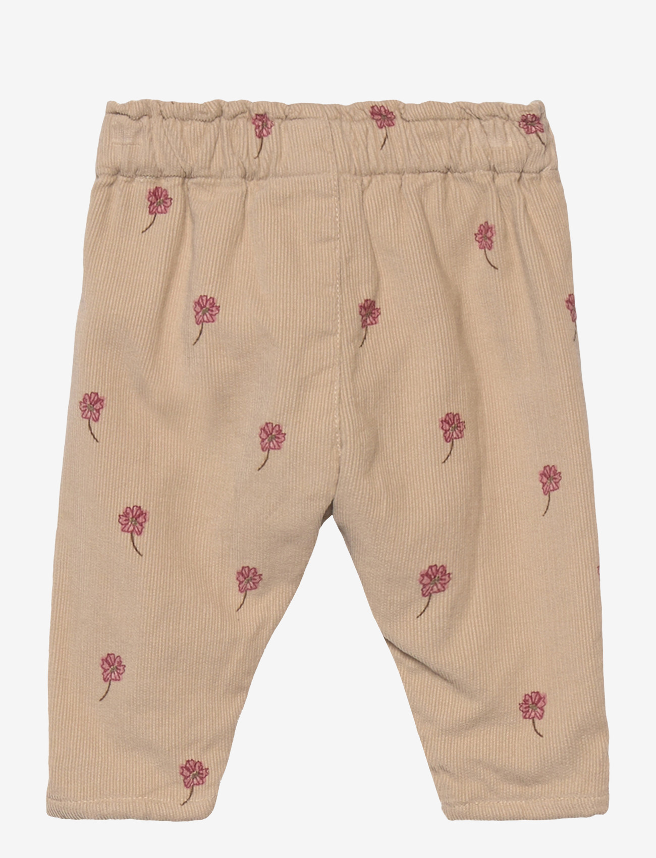 Minymo - Pants Corduroy w. Lining - herbstliche kleidung - oxford tan - 1