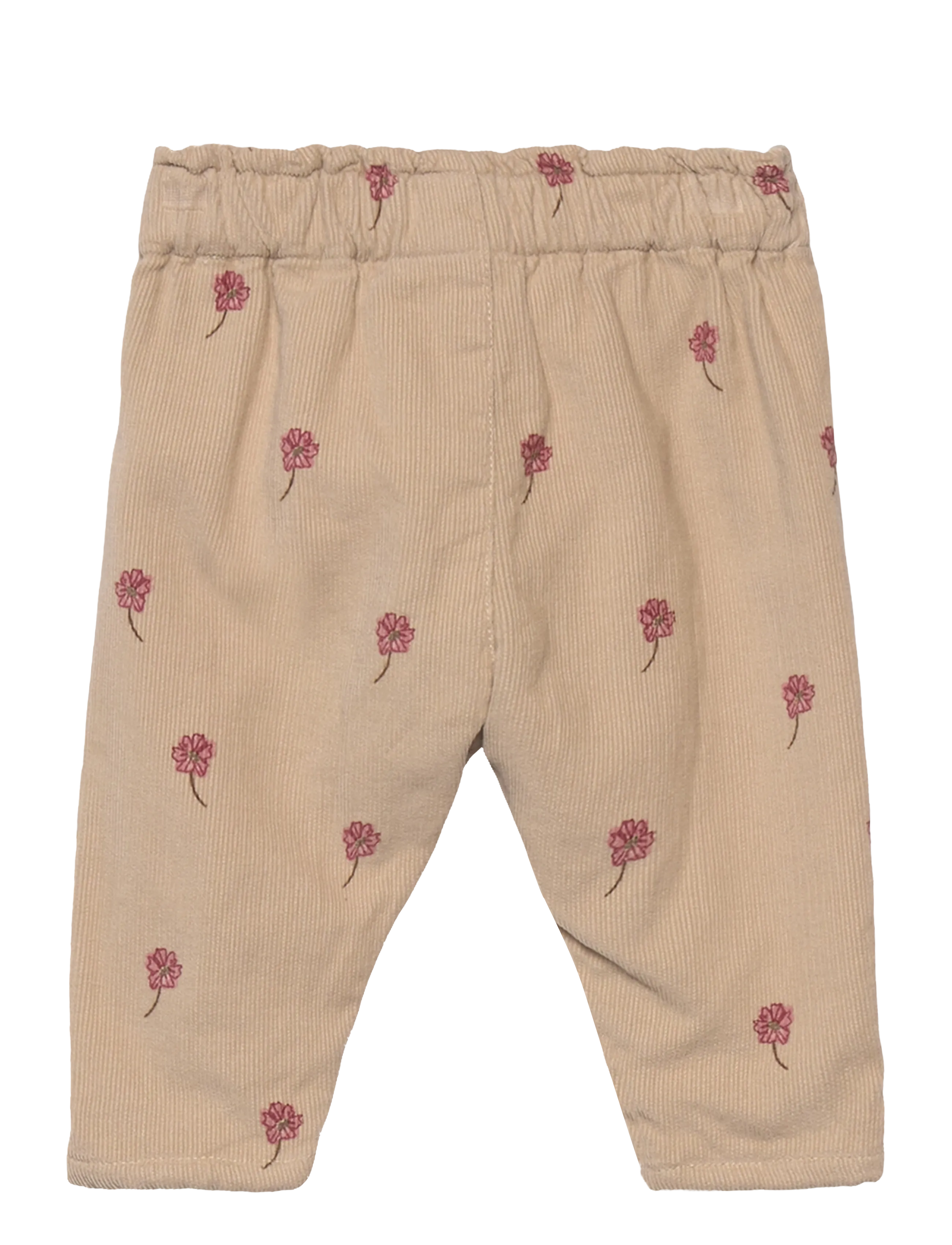 Minymo - Pants Corduroy w. Lining - trousers - oxford tan - 1