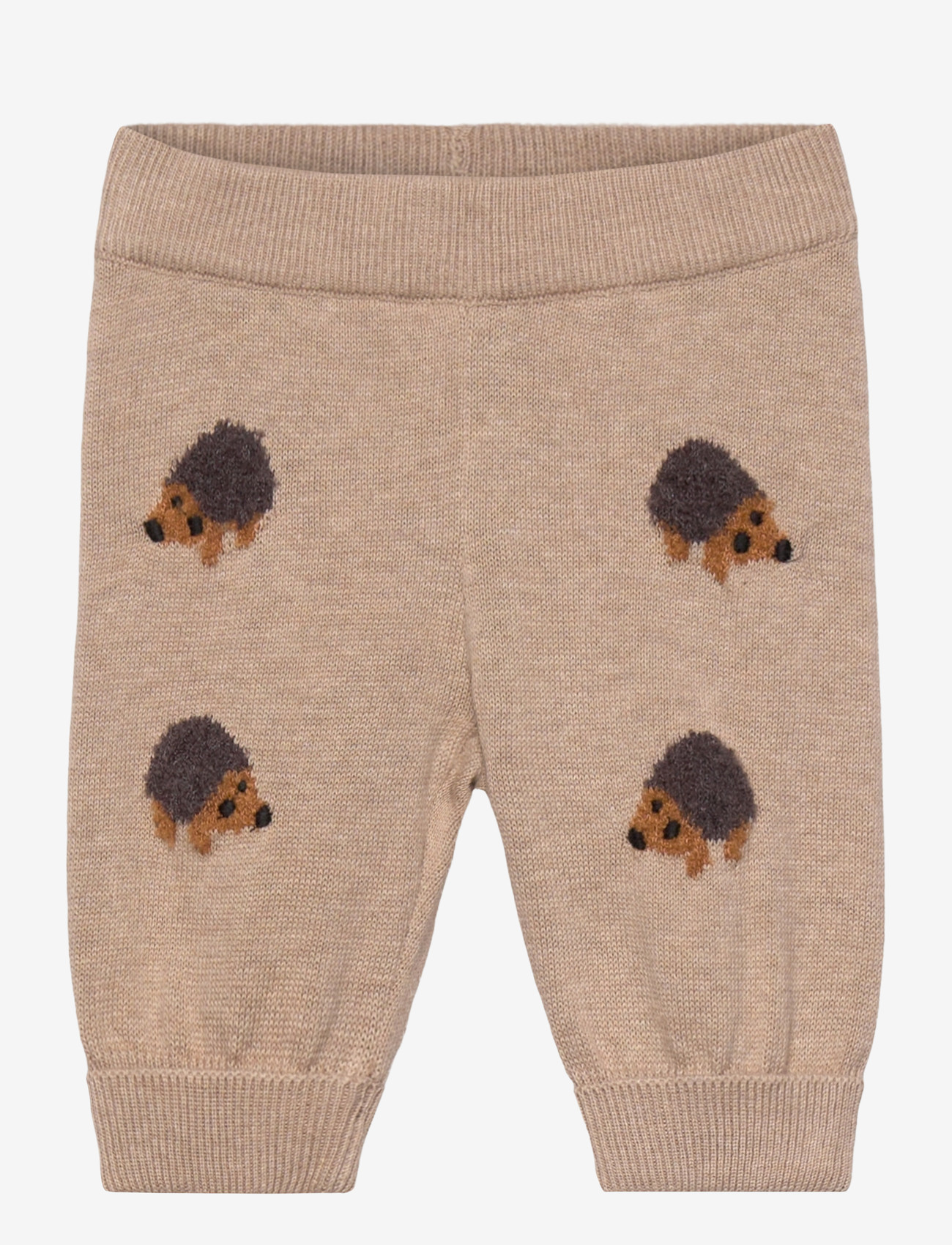 Minymo - Pants Knit - mjukisbyxor - brown sugar - 0