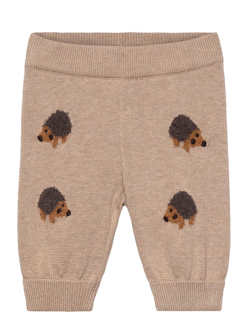 Minymo - Pants Knit - sweatpants - brown sugar - 0