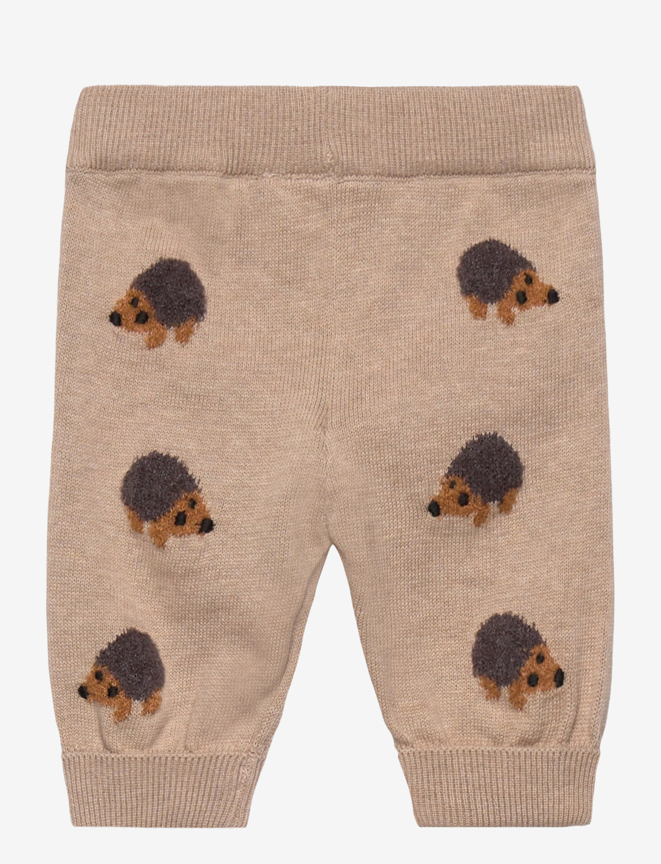 Minymo - Pants Knit - mjukisbyxor - brown sugar - 1