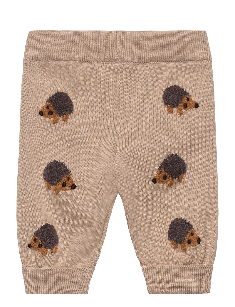 Minymo - Pants Knit - sweatpants - brown sugar - 1