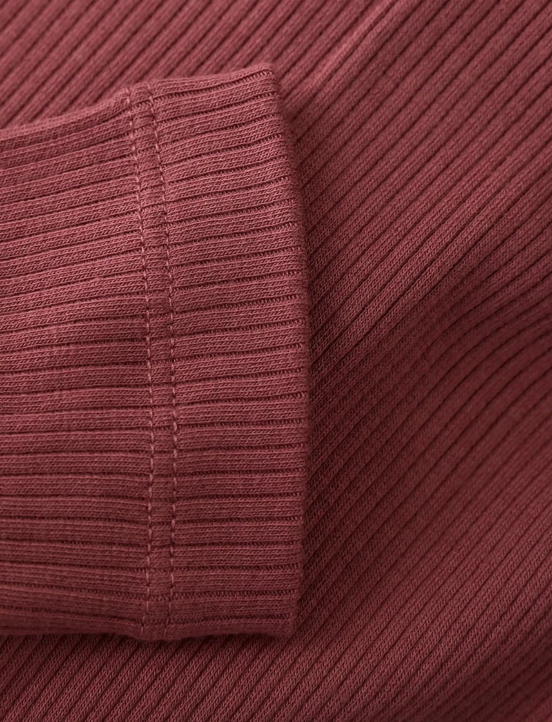 Minymo - Leggings Rib - leggings - withered rose - 2