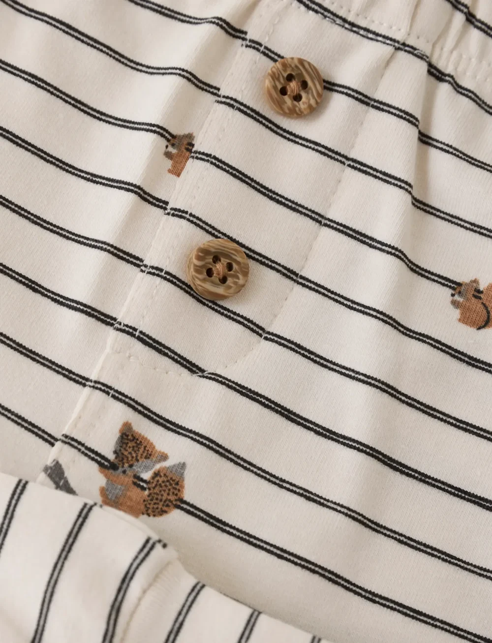 Minymo - Pants AOP - mjukisbyxor - sandshell - 2