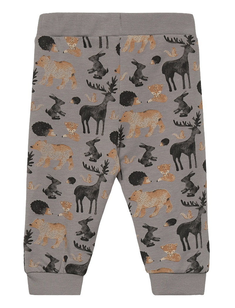 Minymo - Pants AOP Sweat - jogginghosen - cloudburst - 1