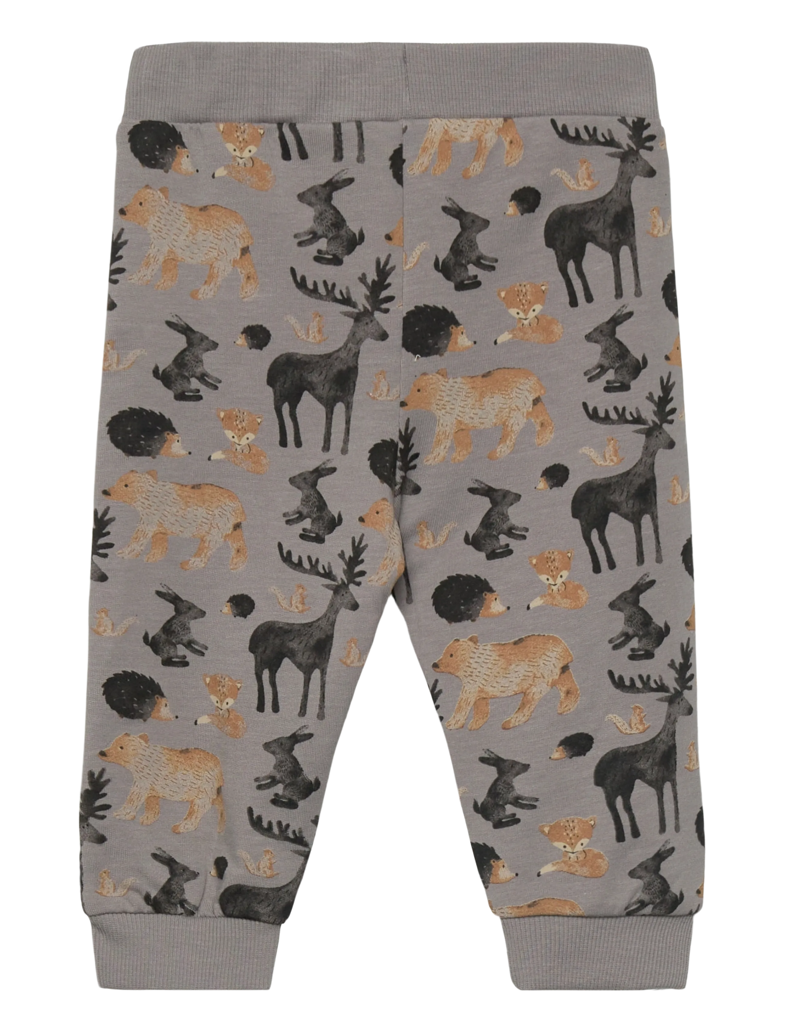 Minymo - Pants AOP Sweat - sweatpants - cloudburst - 1