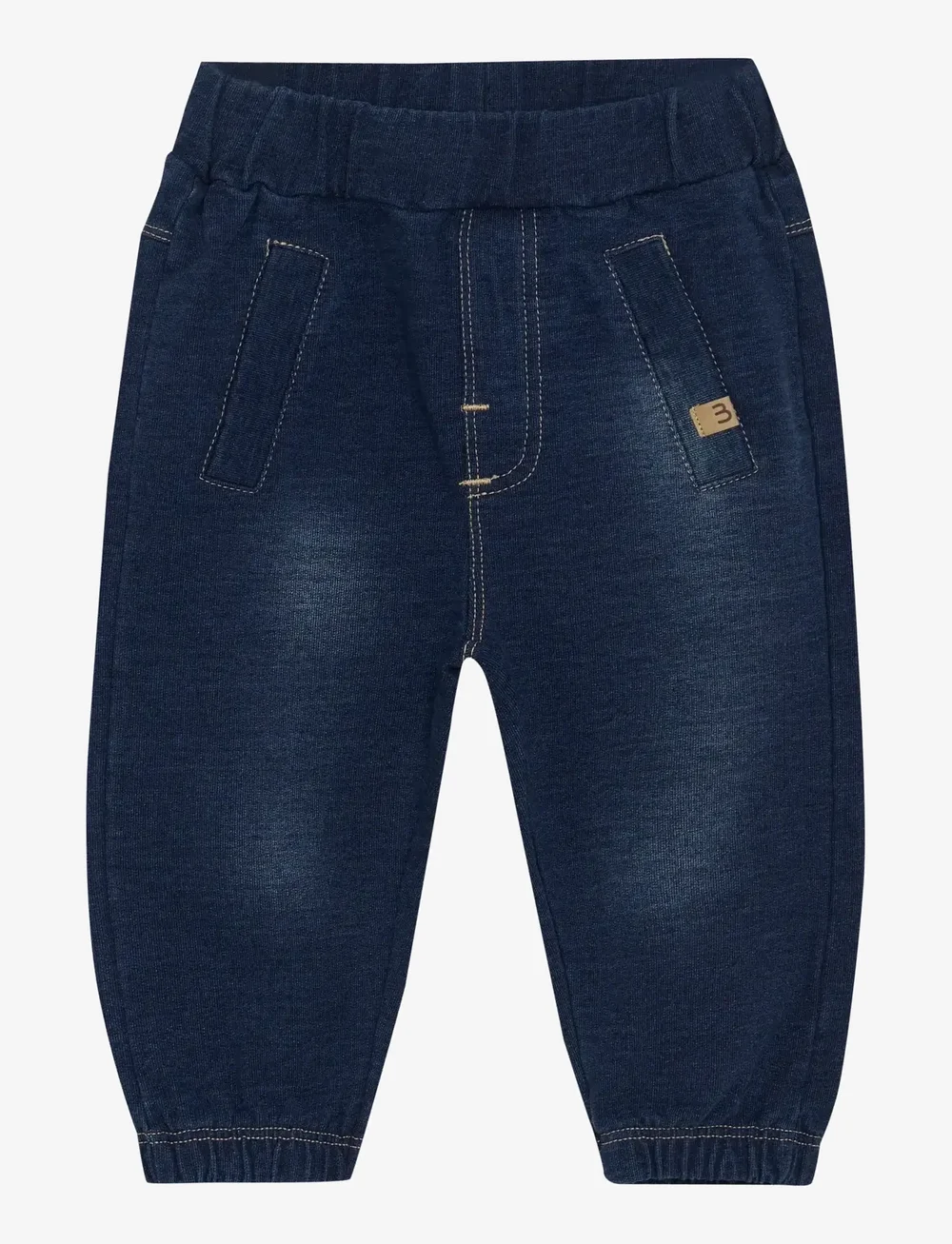 Minymo - Pants Sweat Denim - sweatpants - parisian night - 0