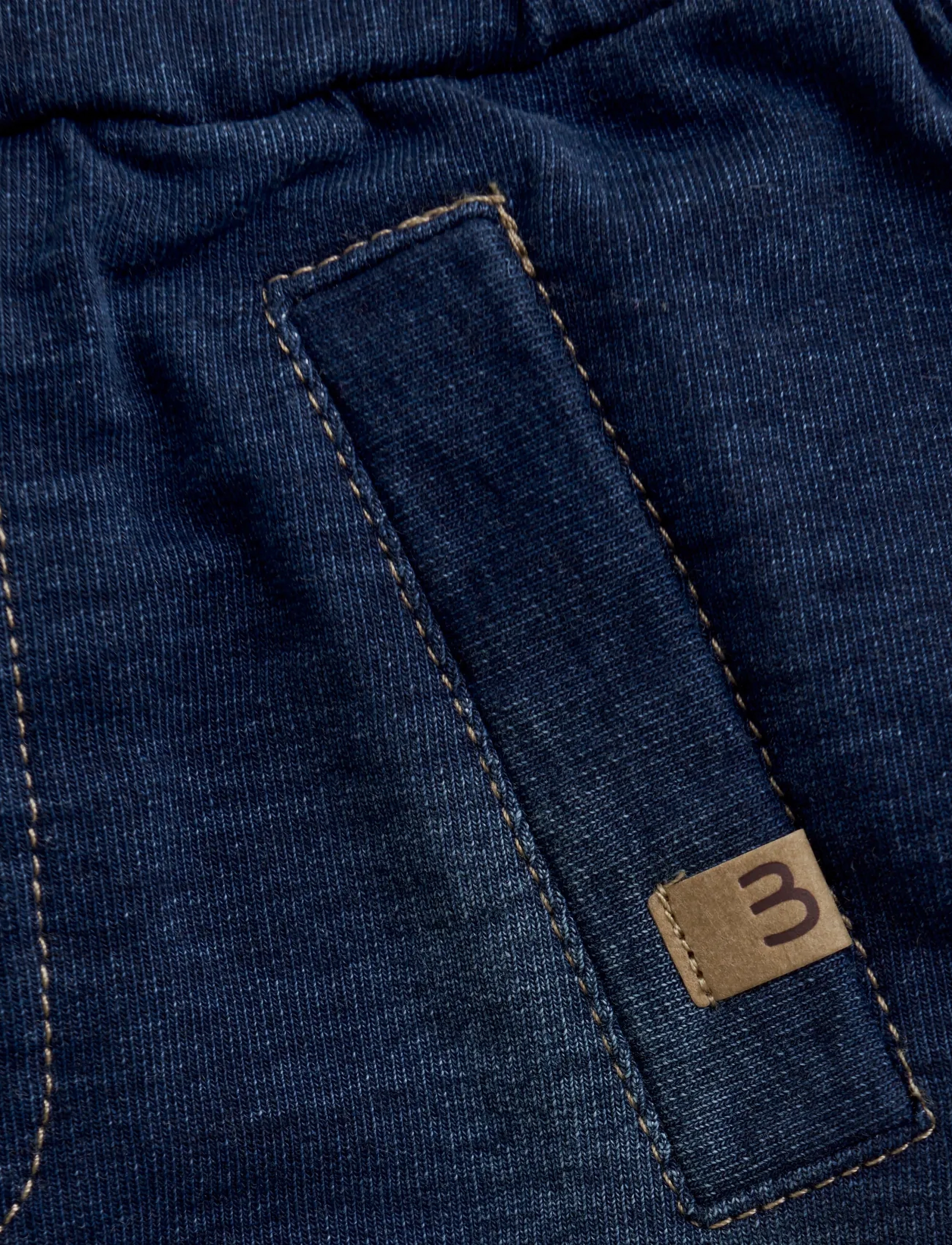 Minymo - Pants Sweat Denim - parisian night - 2