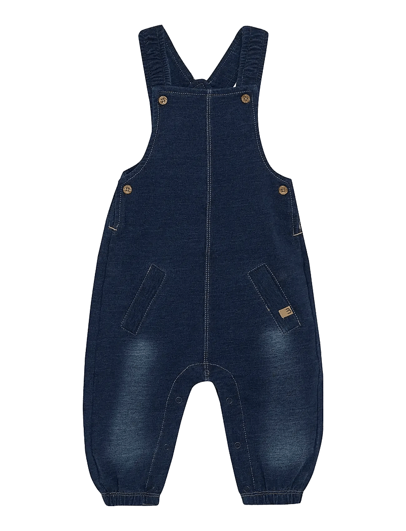 Minymo - Overall Sweat Denim - overalls - parisian night - 0