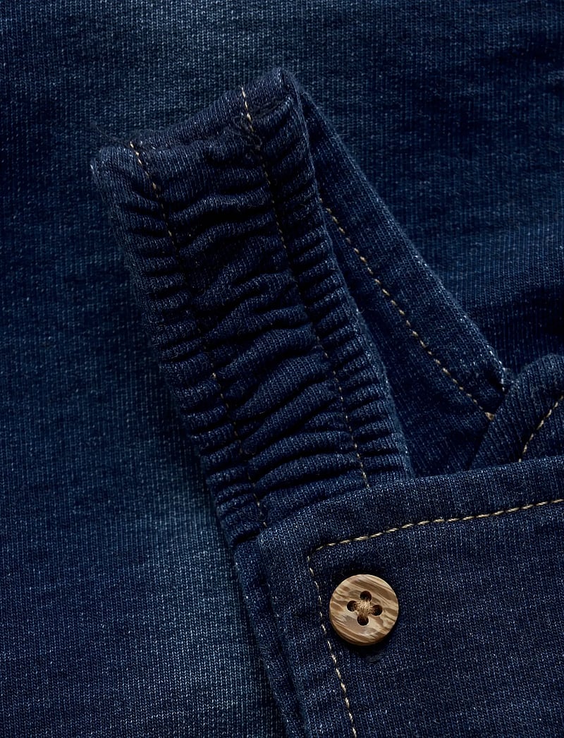 Minymo - Overall Sweat Denim - overalls - parisian night - 2