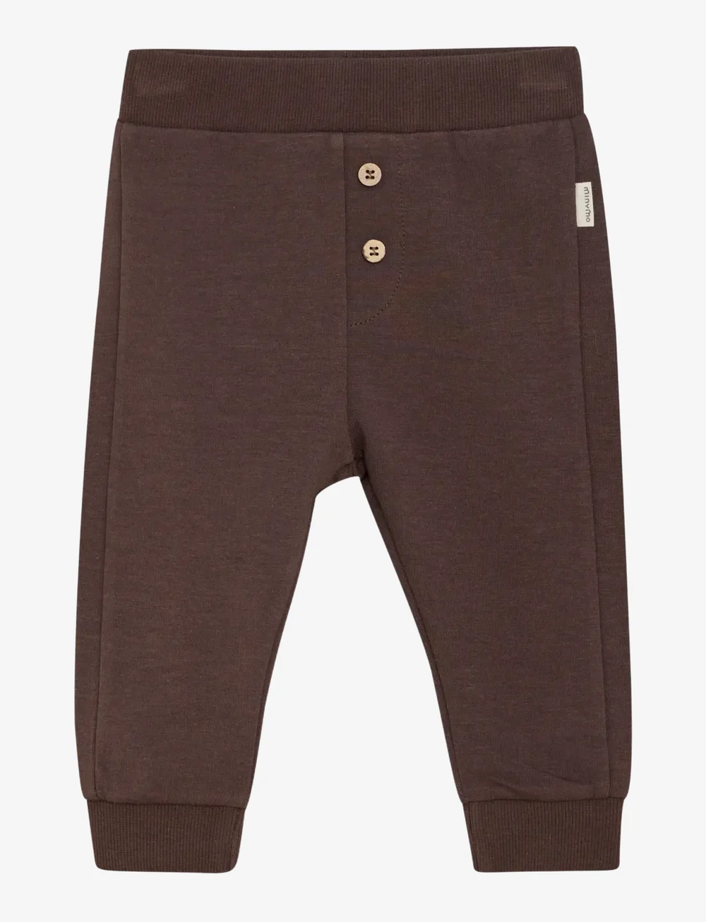 Minymo - Pants Sweat - mjukisbyxor - bracken - 1