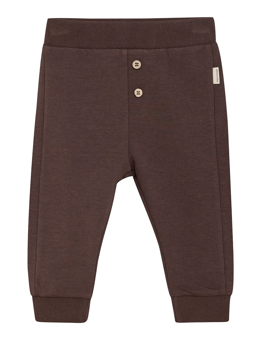 Minymo - Pants Sweat - sweatpants - bracken - 1