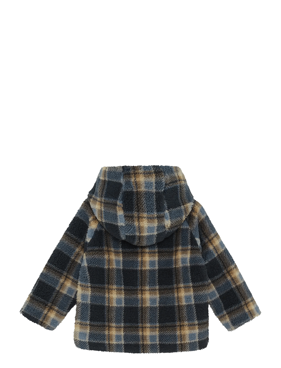 Minymo - Jacket Teddy w. Lining - fleece jas - parisian night - 1