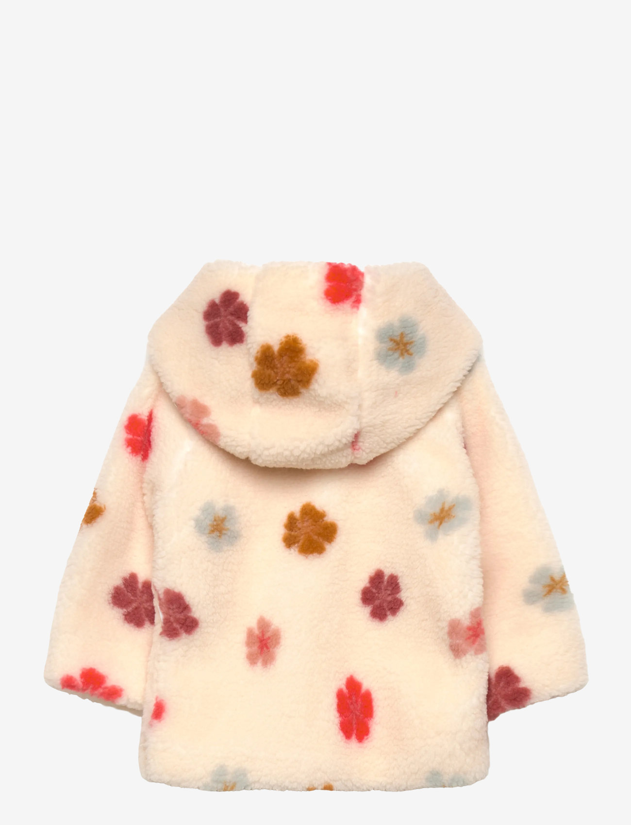 Minymo - Jacket Teddy w. Lining - fleecejakker - sandshell - 1