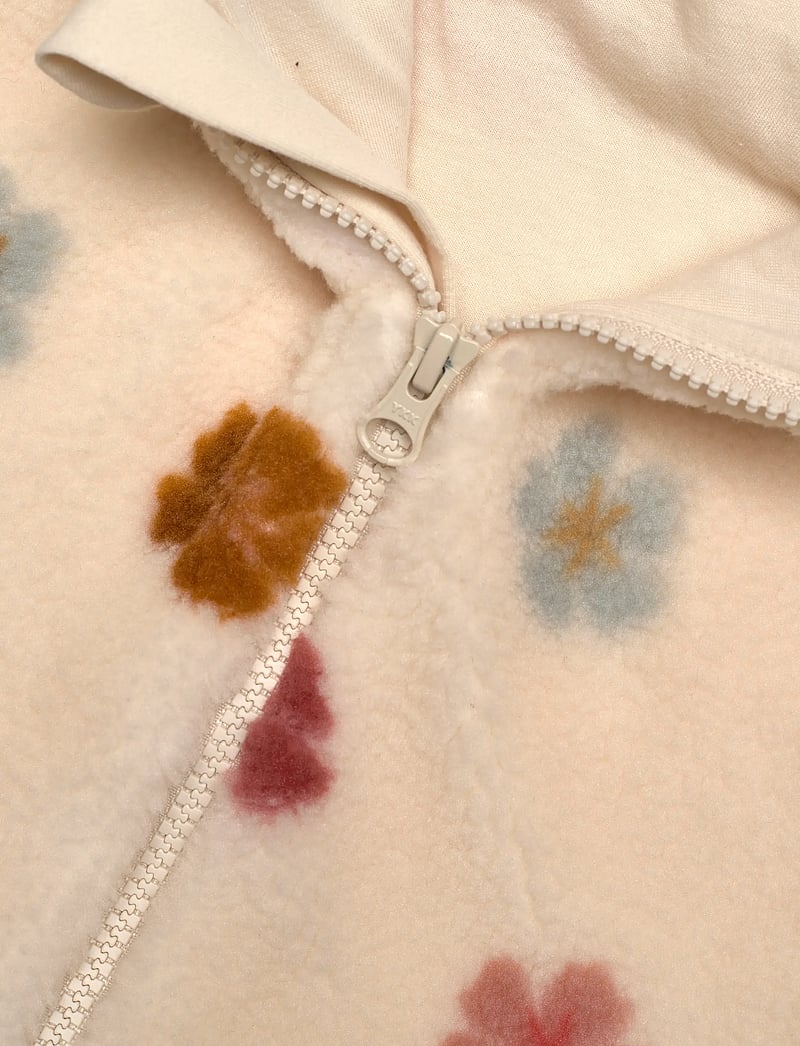 Minymo - Jacket Teddy w. Lining - fleece jackets - sandshell - 2