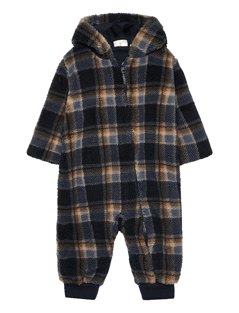 Minymo - Suit Teddy w. Lining - buksedragter - parisian night - 0