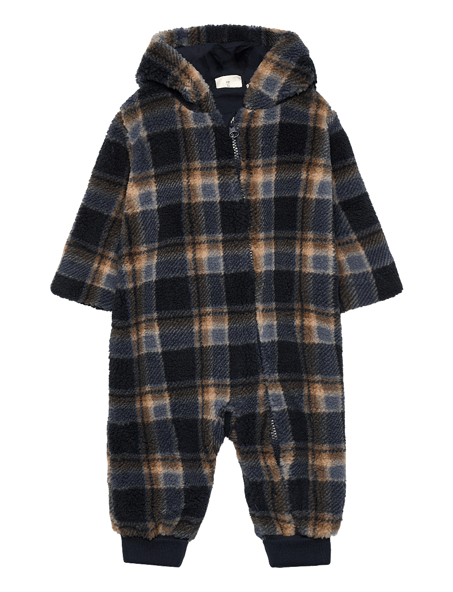 Minymo - Suit Teddy w. Lining - jumpsuits - parisian night - 0